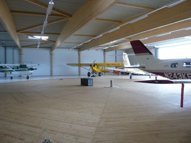 Luftfahrzeugunterstellhalle